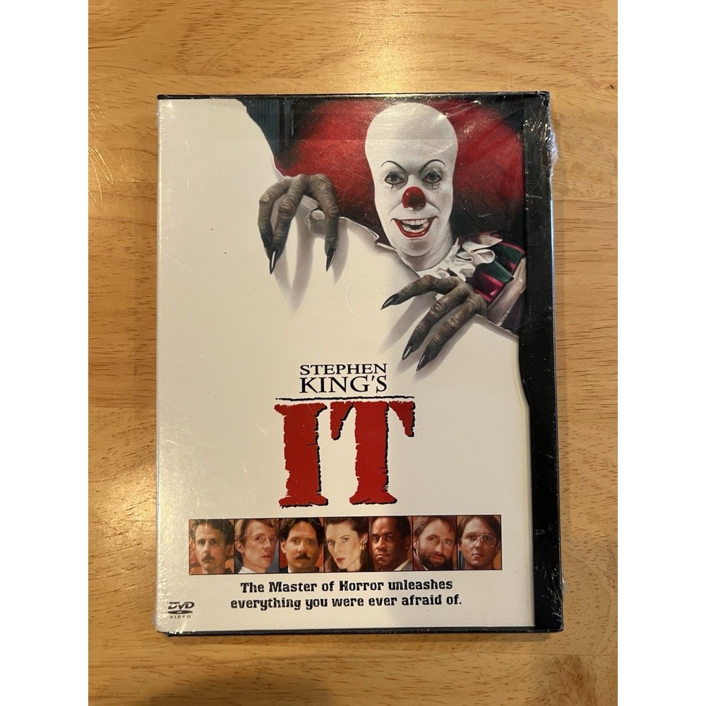 Stephen King's It (DVD, 1990) NEW SEALED SNAPPER CASE
